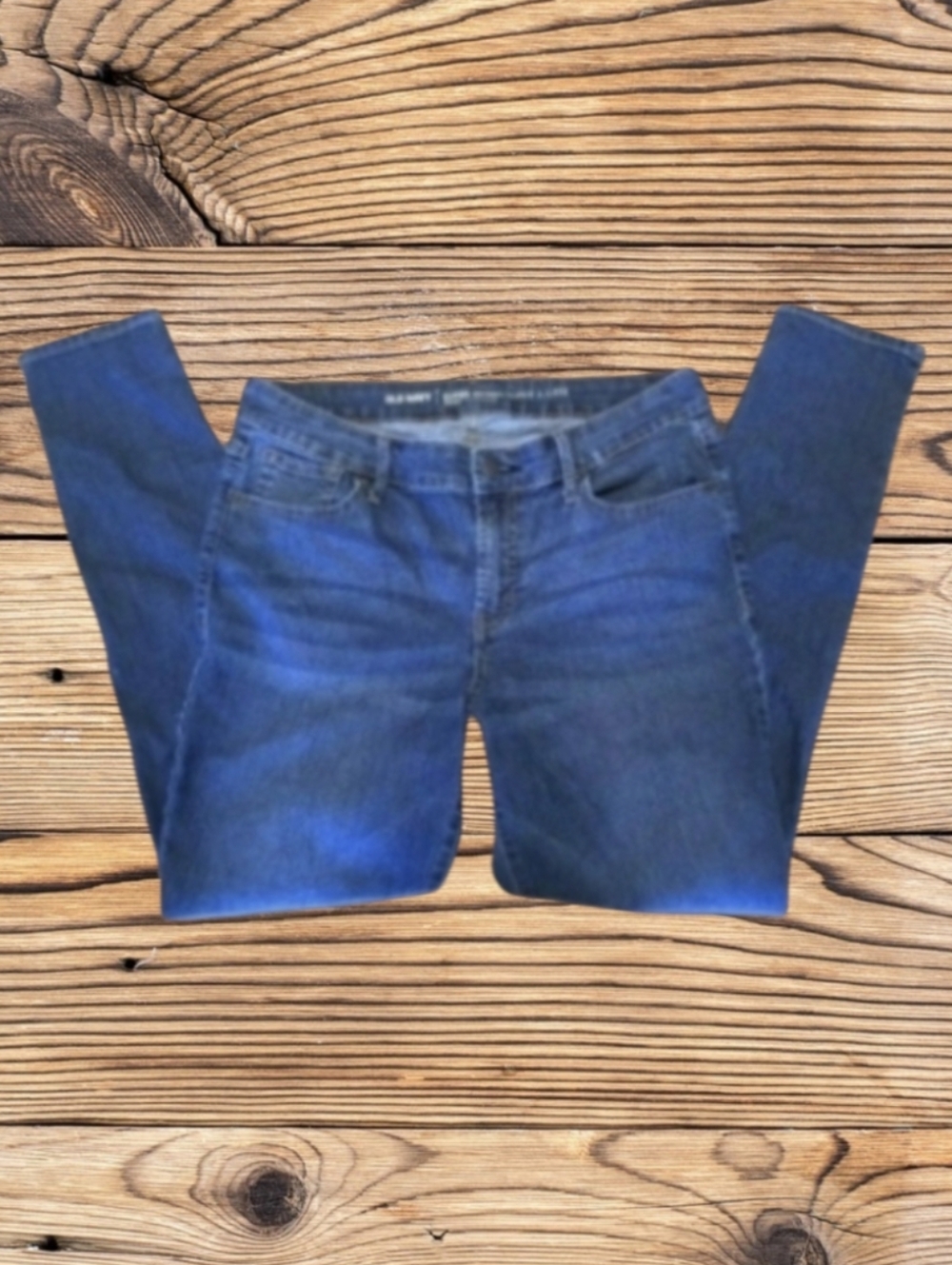 WOMEN'S OLD NAVY SUPER SKINNY MID RISE - 12 REG